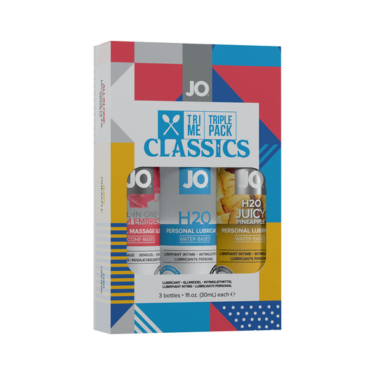 SYSTEM JO - JO TRI ME TRIPLE PACK CLASSICS 3-PACK