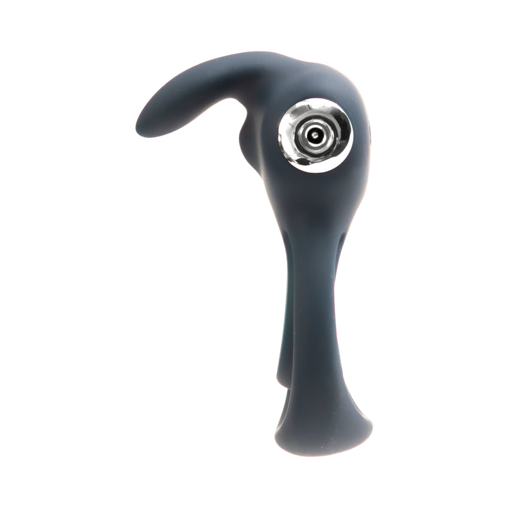 VEDO THUNDER BUNNY RECHARGEABLE DUAL COCKRING BLACK