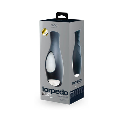 VEDO TORPEDO VIBRATING STROKER BLACK