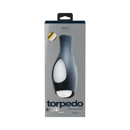 VEDO TORPEDO VIBRATING STROKER BLACK