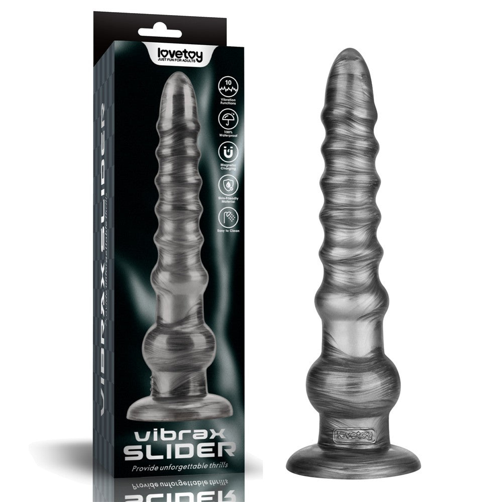 LOVETOY - 12.5" KING SIZED VIBRATING VIBRAX SLIDER