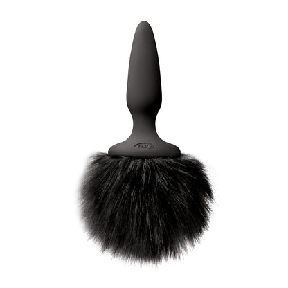 NS NOVELTIES - BUNNY TAILS PLUG MINI BLACK FUR