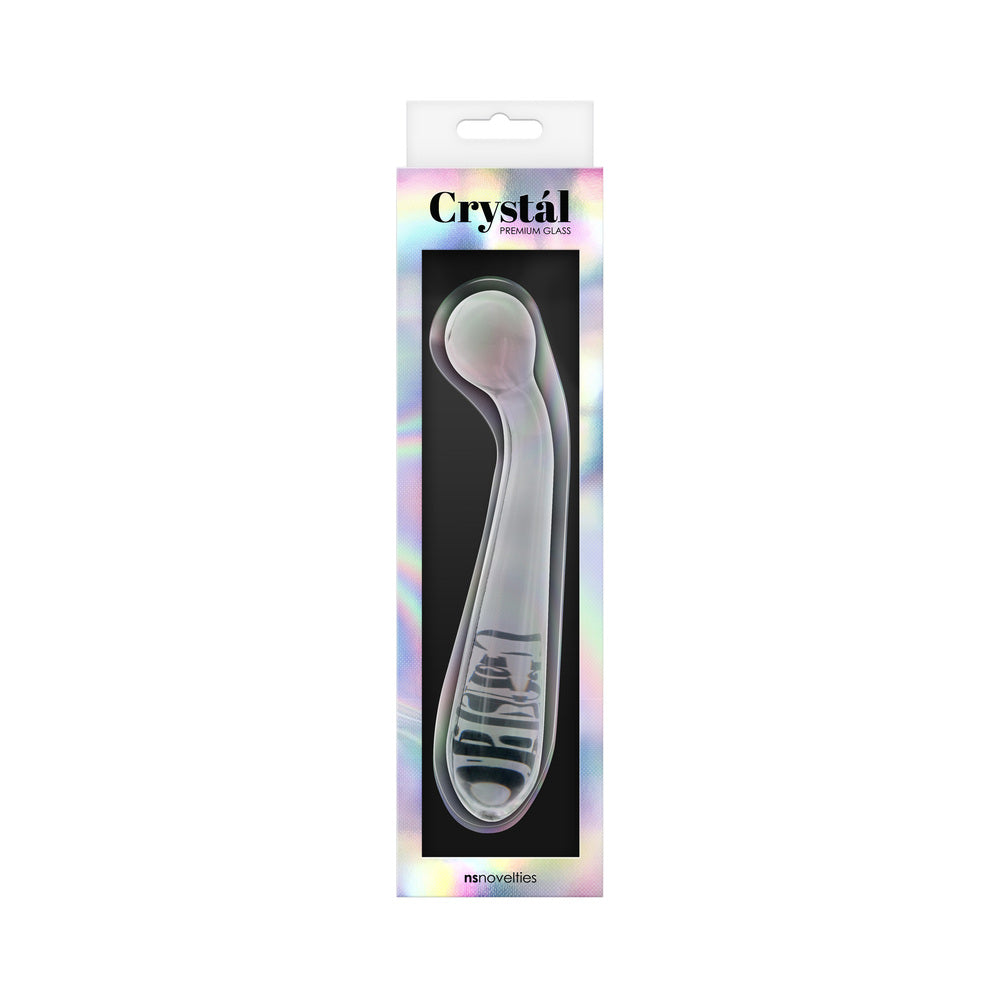 CRYSTAL GLASS G-SPOT WAND CLEAR