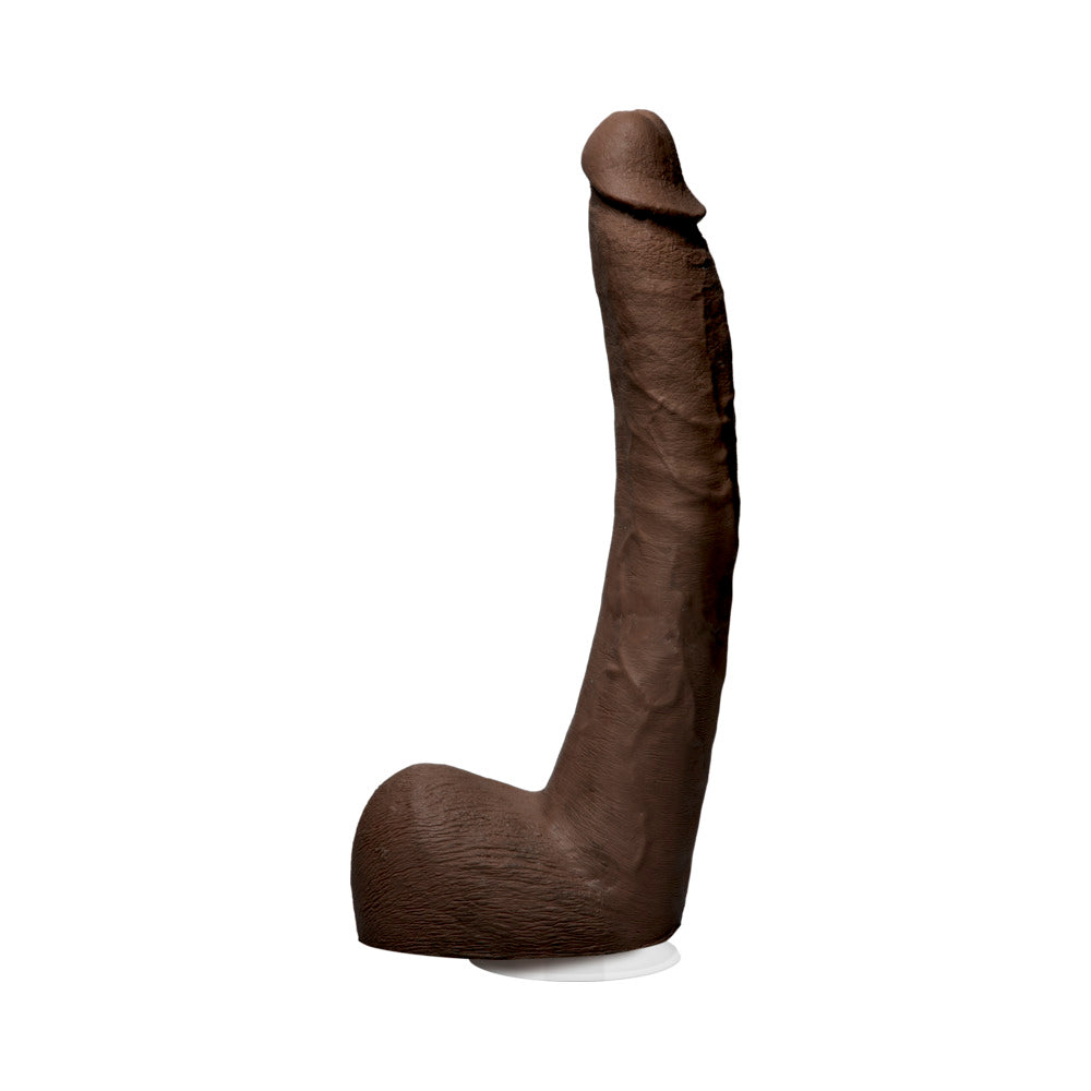 DOC JOHNSON - SIGNATURE COCKS ISIAH MAXWELL 10 INCH ULTRASKYN COCK CHOCOLATE