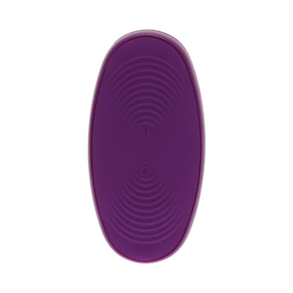 TRYST V2 BENDABLE MULTI EROGENOUS ZONE MASSAGER WITH REMOTE- PURPLE