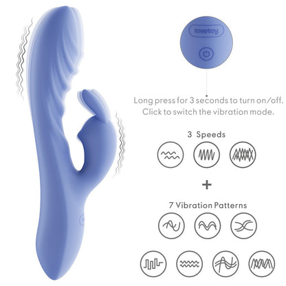 LOVETOY - L'ALLURE SWIRL RECHARGEABLE VIBRATOR