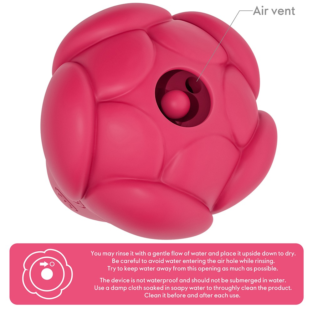 LOVETOY - FLICKER RECHARGEABLE VIBRATOR ROSE RED