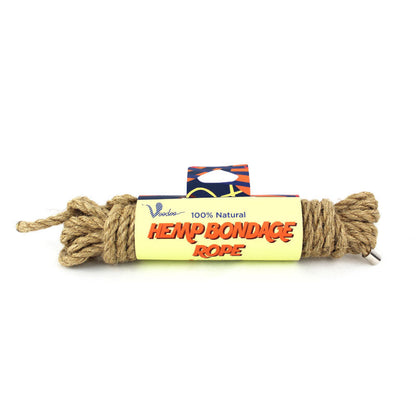 VOODOO - 100% NATURAL HEMP BONDAGE ROPE 5 METERS