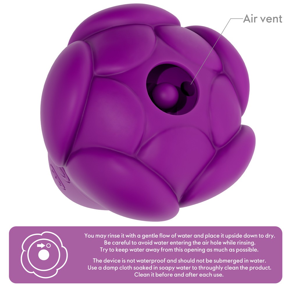 LOVETOY - FLICKER RECHARGEABLE VIBRATOR PURPLE