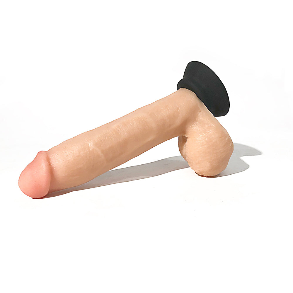 RASCAL RAMMER + SUCTION 7 IN. DILDO WITH HANDLE AND SUCTION CUP