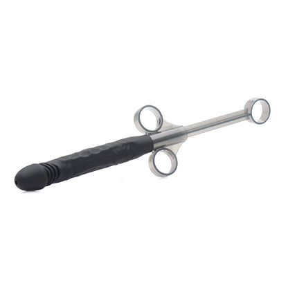XR BRANDS - MASTER SERIES JIZZ SHOOTER SILICONE DILDO LUBE LAUNCHER