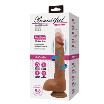 DEBRA - BEAUTIFUL WILKS 9,8" VIBRATING DILDO