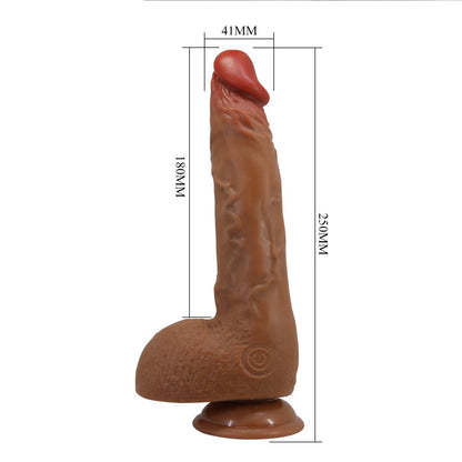 DEBRA - BEAUTIFUL WILKS 9,8" VIBRATING DILDO
