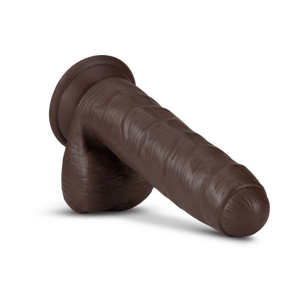 BLUSH - LOVERBOY PIERRE THE CHEF REALISTIC 7 IN. DILDO WITH BALLS BROWN