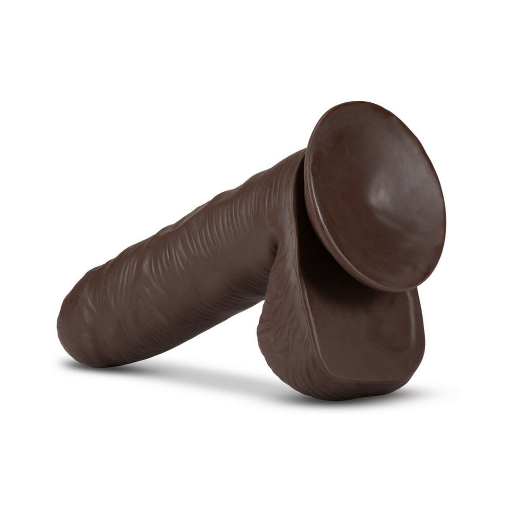 BLUSH - LOVERBOY PIERRE THE CHEF REALISTIC 7 IN. DILDO WITH BALLS BROWN