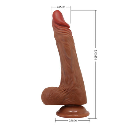 DEBRA - BEAUTIFUL CALISTO 9,8" VIBRATING DILDO