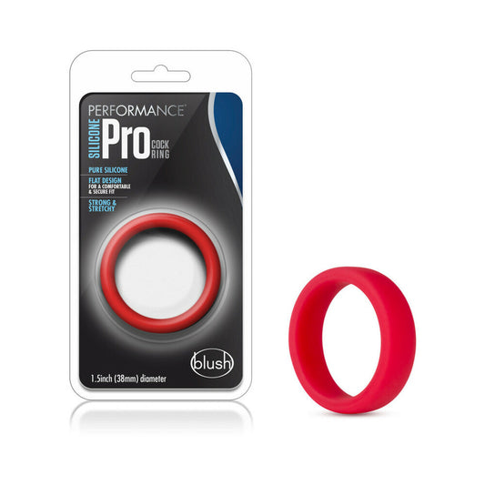 PERFORMANCE SILICONE GO PRO COCK RING RED