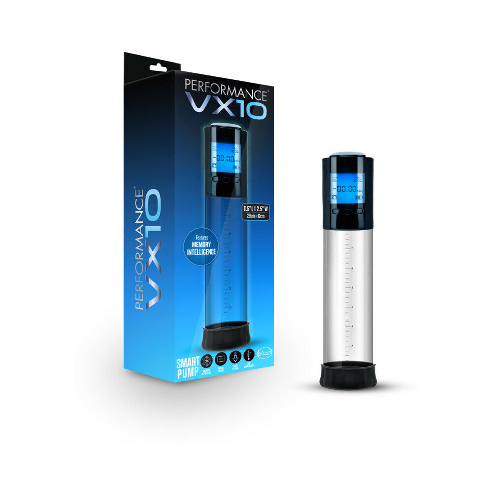 BLUSH - BOMBA INTELIGENTE RECARGABLE VX10 PERFORMANCE TRANSPARENTE