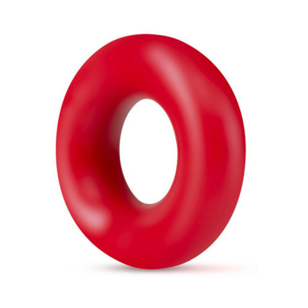 BLUSH - STAY HARD DONUT RINGS COCKRING 2-PACK RED