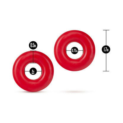 BLUSH - STAY HARD DONUT RINGS OVERSIZED COCKRING 2 PACK