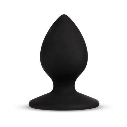 TEMPTASIA ''SLUT'' SILICONE ANAL PLUG BLACK