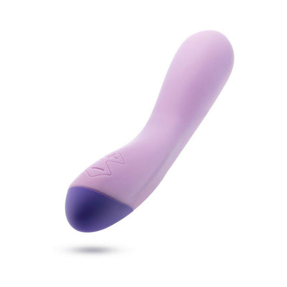 WELLNESS G CURVE RECHARGEABLE SILICONE G-SPOT VIBRATOR PURPLE