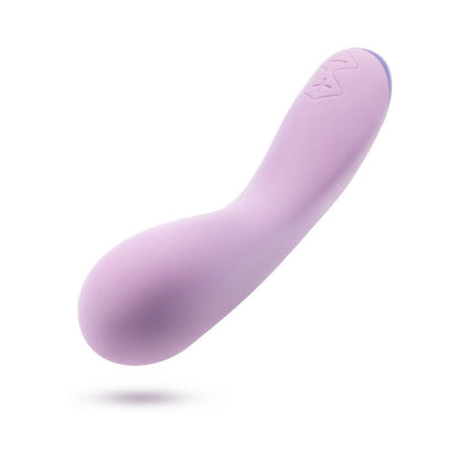 WELLNESS G CURVE RECHARGEABLE SILICONE G-SPOT VIBRATOR PURPLE