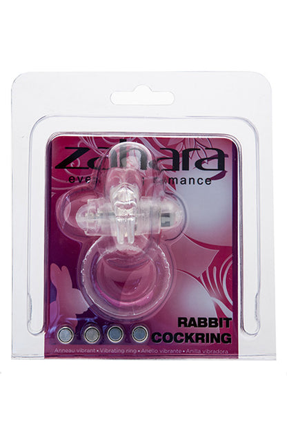 ZAHARA - ANILLA CONEJO TRANSP PACK 48