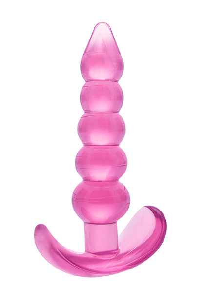 ZAHARA - TAPÓN ANAL BUBBLE ROSA TRANSPARENTE