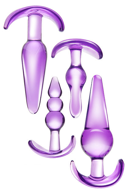 ZAHARA - ANAL KIT 4PCS PURPLE
