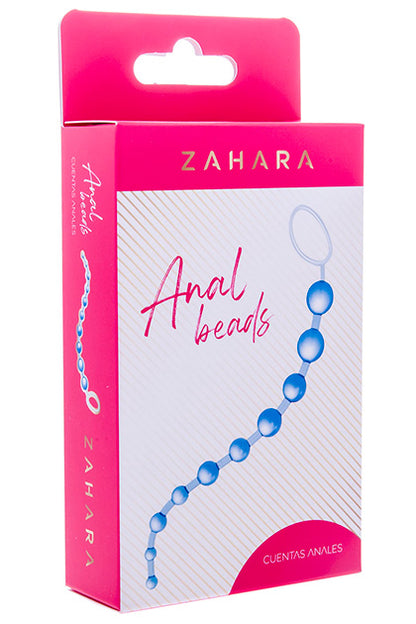 ZAHARA - ANAL BEADS BLUE