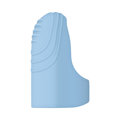 EVOLVED - FINGERLICIOUS RECHARGEABLE SILICONE FINGER VIBRATOR BLUE