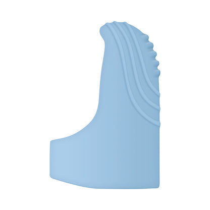 EVOLVED - FINGERLICIOUS RECHARGEABLE SILICONE FINGER VIBRATOR BLUE