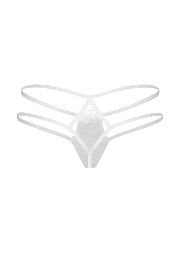 OBSESSIVE - ARROWEL WHITE PANTIES - L/XL