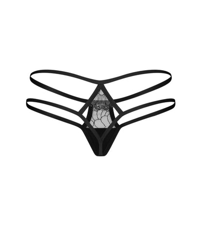 OBSESSIVE - ARROWEL BLACK PANTIES - S/M
