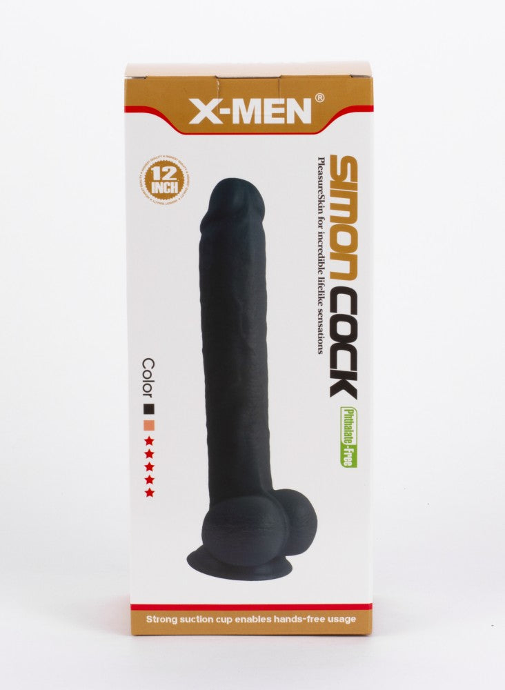 X-MEN - X-MEN LOUIS 12" COCK BLACK