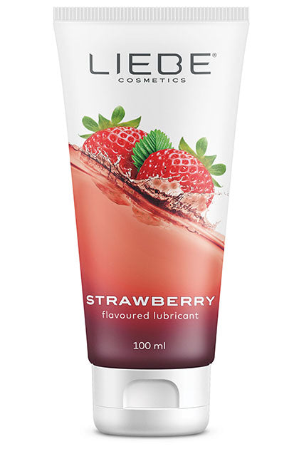 LIEBE - LUBRICANT STRAWBERRY 100 ML.