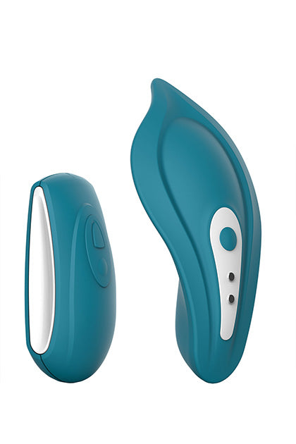 LIEBE - PANTY VIBE RECARGABLE OCEAN BLUE S-M