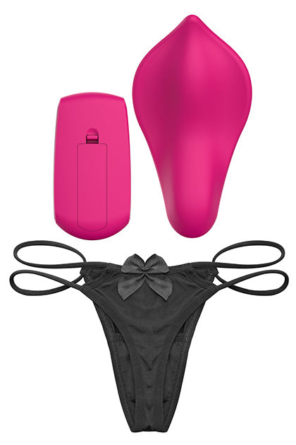 LIEBE - PANTY VIBE RECARGABLE CERISE S-M