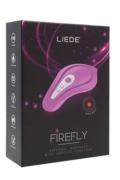 LIEBE - FIREFLY - VIBRADOR EXTERNO RECARGABLE CANDY VIOLET