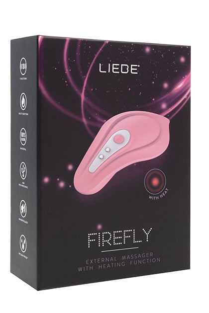 LIEBE - FIREFLY - VIBRADOR EXTERNO RECARGABLE CANDY PINK