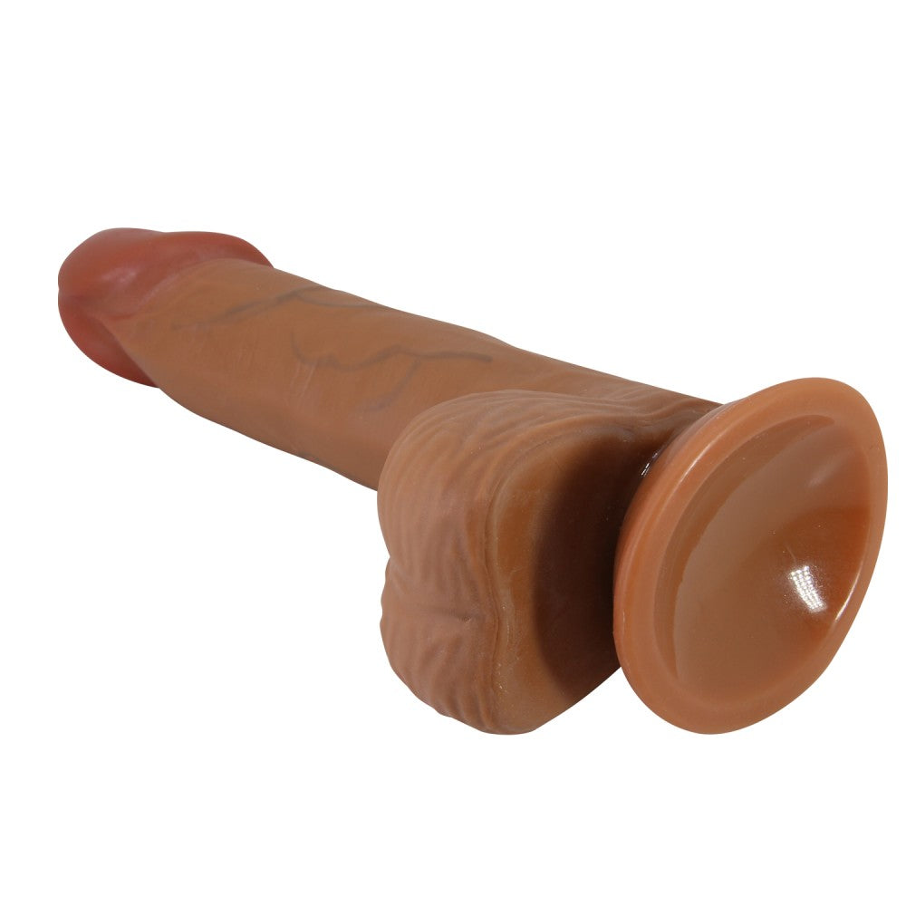 DEBRA - BEAUTIFUL CATOBLEPAS 8,1 " DILDO BROWN