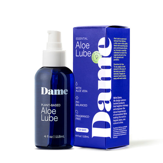 DAME - ALOE LUBE PERSONAL LUBRICANT 4 OZ.