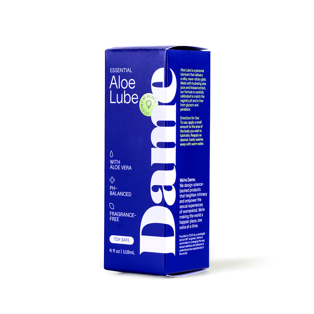 DAME - ALOE LUBE PERSONAL LUBRICANT 4 OZ.