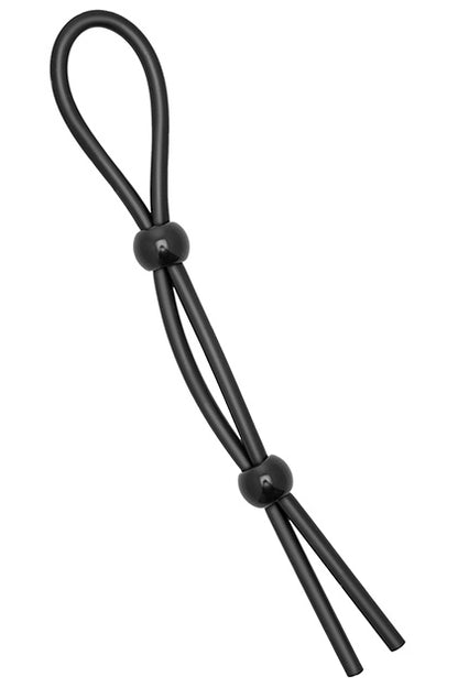 S PLEASURES - ANILLO LAZZO NEGRO