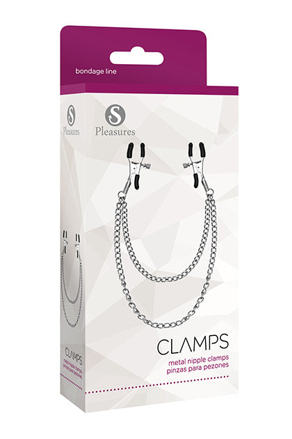 S PLEASURES - METAL NIPPLE CLAMPS
