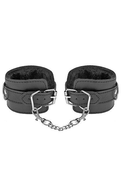 S PLEASURES - LOVER'S HANDCUFFS BLACK