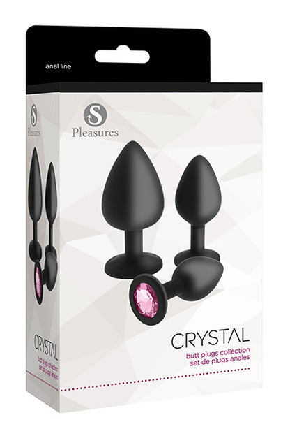 S PLEASURES - CRYSTAL BLACK