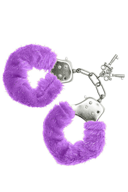 S PLEASURES - FURRY CUFFS PURPLE
