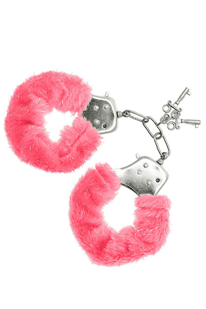 S PLEASURES - FURRY CUFFS PINK